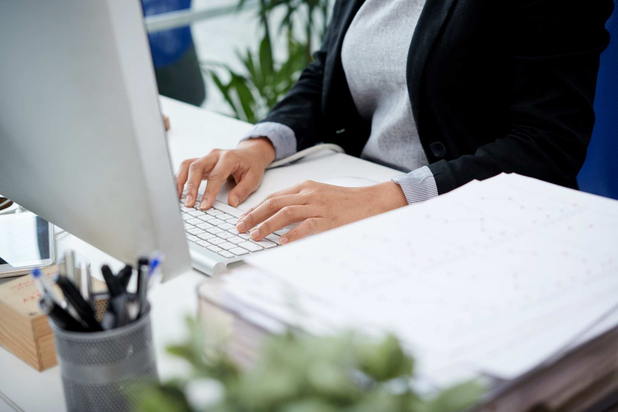 Remplissage en ligne du formulaire 2035 BNC depuis un bureau professionnel
